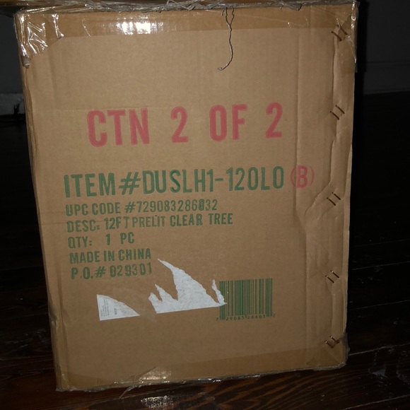 National Tree Company 12 ft prelit clear lights - Picture 4 of 4